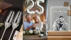 25वीं सालगिरह के लिए यादगार तोहफे जो दिल छू लेंगे!