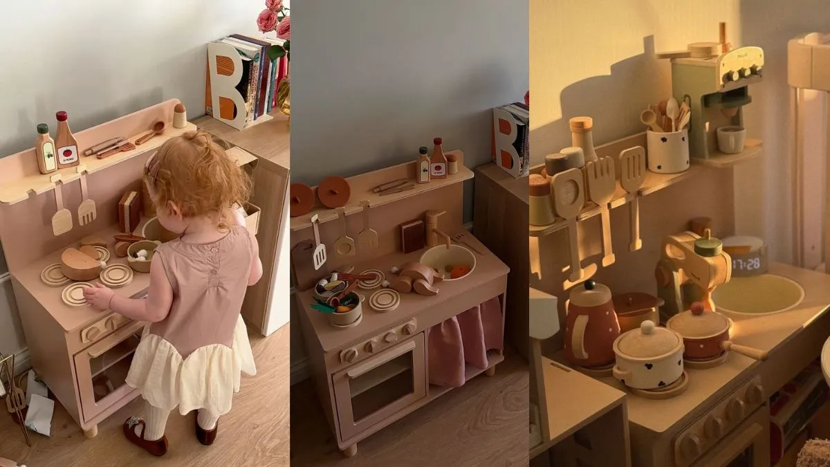 छोटे बच्चे के लिए किचन सेट