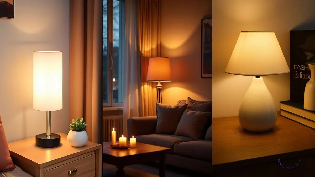 कमरे के लिए ट्रेंडी लैंप