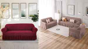 बबल सोफा कवर के साथ अपने लिविंग रूम को बदलें