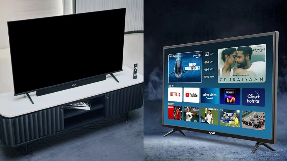  Vu और VW ब्रांड स्मार्ट टीवी