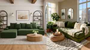 अलग-अलग सीटिंग कैपेसिटी के साथ आने वाले Green Colour Sofa, जो इस समय कर रहे हैं काफी ज्यादा ट्रेंड।