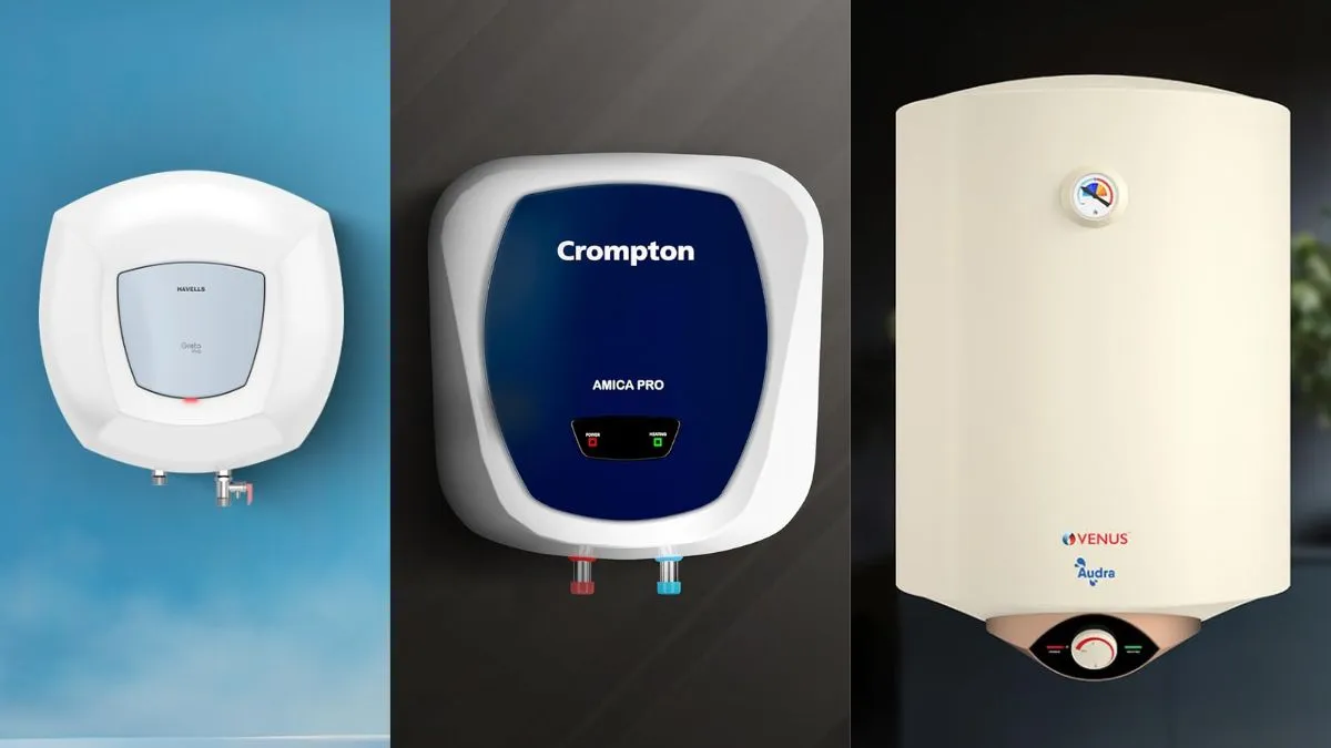₹15,000 से कम में Water Heater For Bathroom