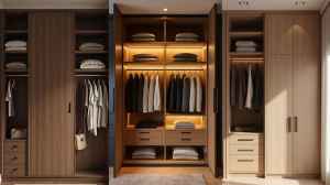 Space Saving Bedroom Cupboard Design