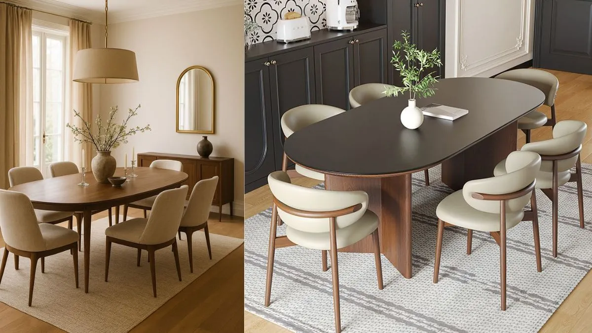 स्टाइलिश Dining Table 6 Seater