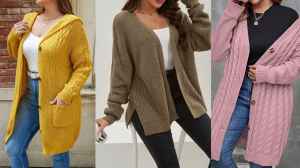महिलाओं के लिए ट्रेंडी लॉन्ग स्वेटर के विकल्प