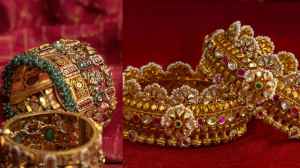 हर लुक को करें पूरा इन कड़ा बैंगल्स सेट के साथ।