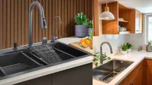 यहां देखिए बेहतरीन किचन सिंक डिजाइन के विकल्प