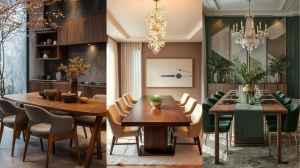 देखिए कुर्सियों के साथ आने वाले वुडेन डाइनिंग टेबल के विकल्प