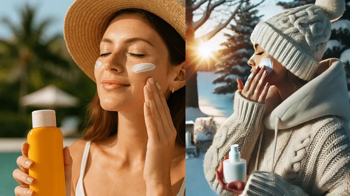 सर्दियों के लिए Tinted Sunscreen
