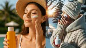 सर्दियों के लिए Tinted Sunscreen