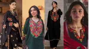 सर्दियों के लिए Kashmiri Kurta