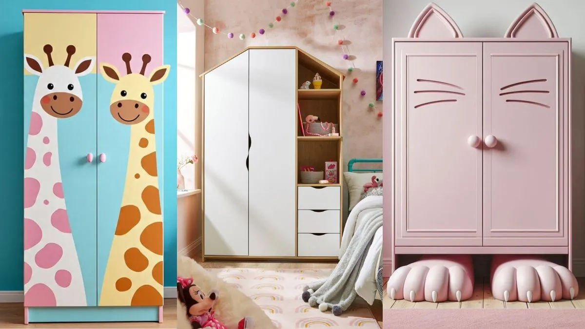बच्चों के लिए देखें Wooden Almirah Design के विकल्प