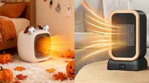 यहां देखिए छोटे कमरे के लिए बढ़िया मिनी रूम हीटर
