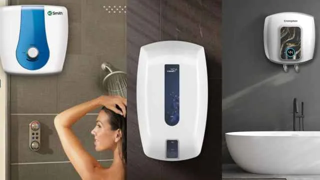 V Guard, Crompton या AO Smith: आखिर कौन-से ब्रांड के Water Heater हैं अधिक भरोसेमंद? विकल्पों के साथ समझें