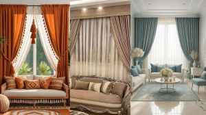 लिविंग रूम के लिए आधुनिक पर्दे के डिज़ाइन खास आपके लिए