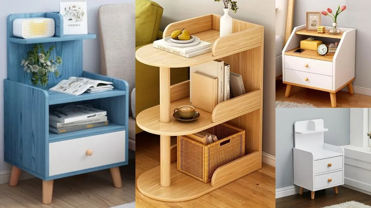  बेडरूम के लिए Bedside Table