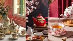 चाय पार्टी के लिए सबसे सुंदर डिजाइनर सिरेमिक कप