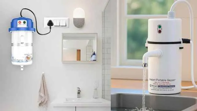 5 Portable Geyser जिनके साथ बटन दबाते ही बाथरूम में आएगा गर्म पानी!                                                                                    
