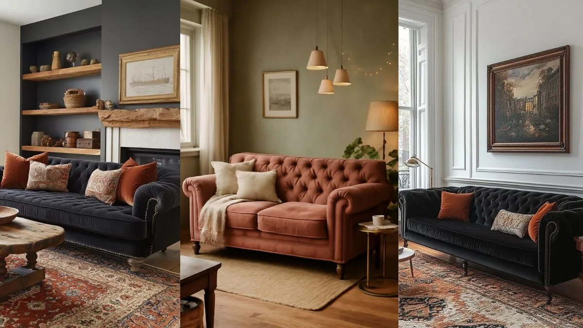 घर के लिए Chesterfield Sofa 