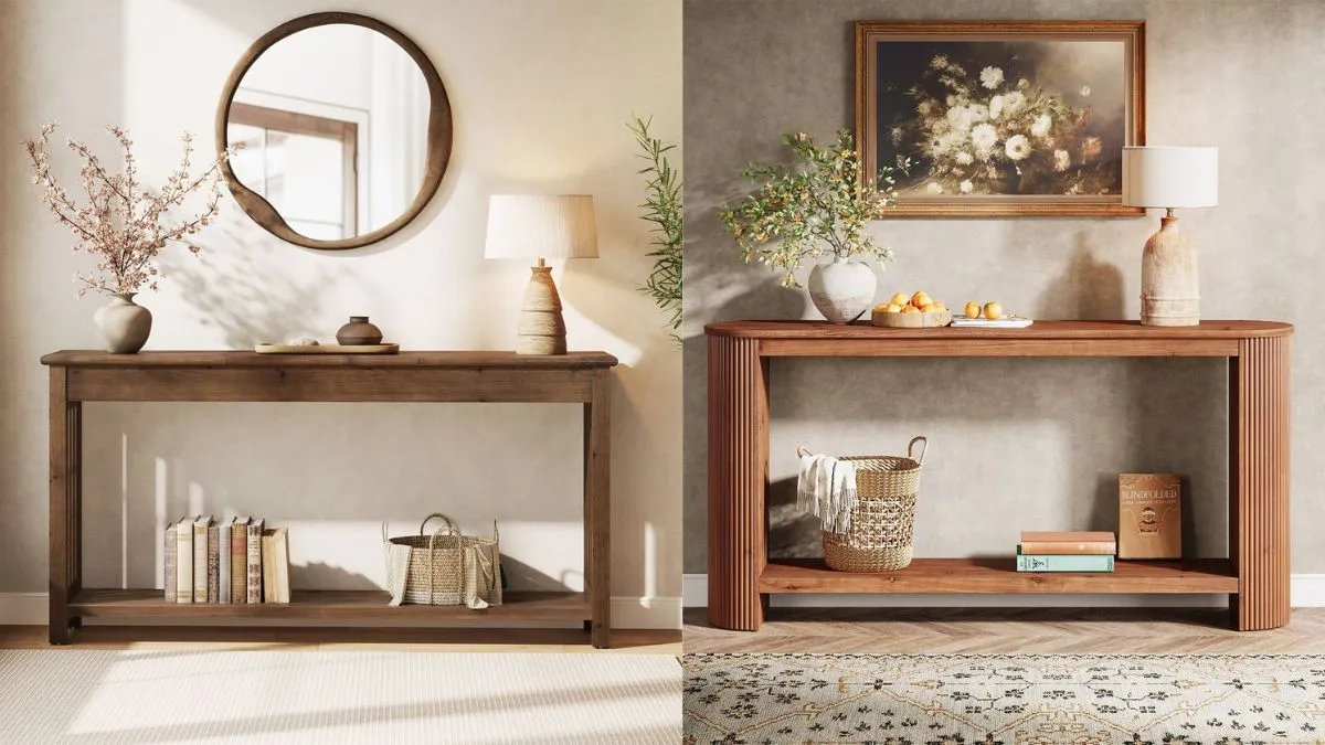 Console Table जो बढ़ाएंगी लिविंग रूम की शोभा