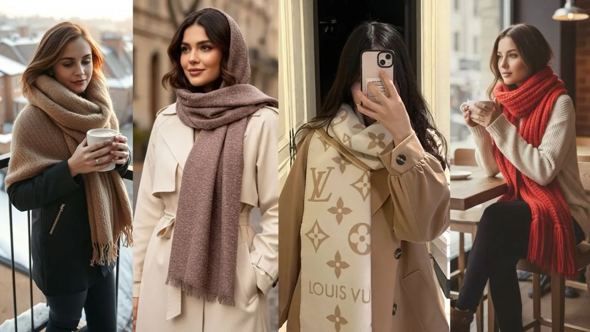 महिलाओं के लिए देखें Winter Muffler