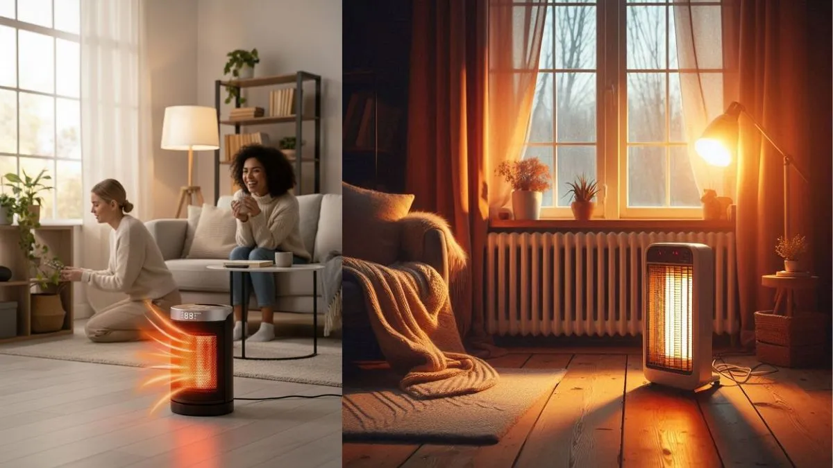 कम पावर की खपत करने वाले Room Heater