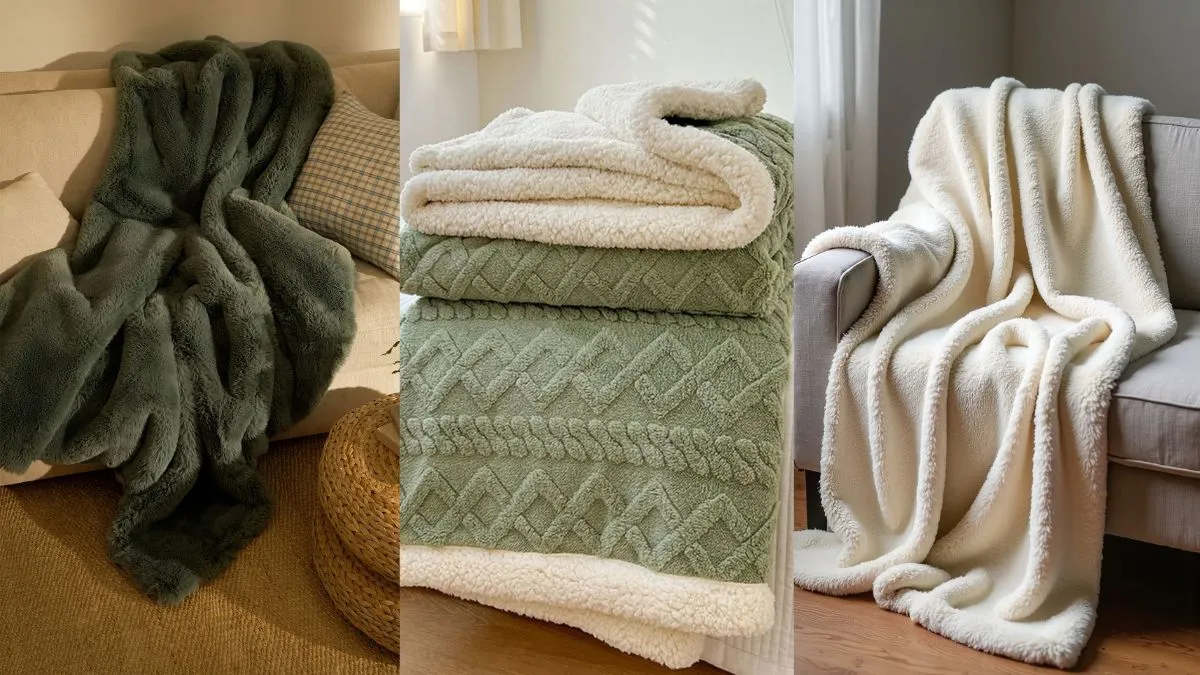 सर्दियों के लिए गर्म कंबल