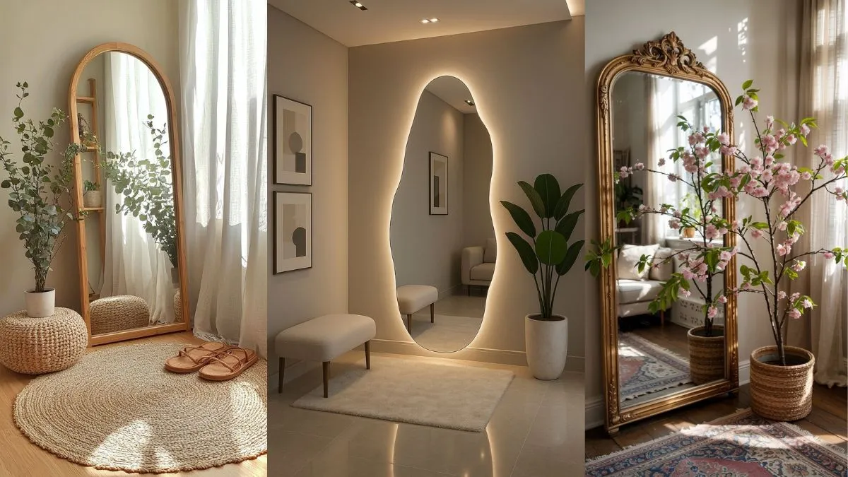 बेहतरीन long Mirror खास आपके Bedroom के लिए 