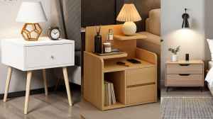 बेडरूम को बनाएं आकर्षक इन साइड टेबल के साथ