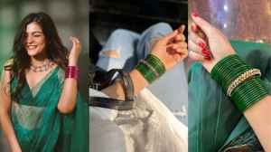 ट्रेंडीशनल ग्लास Bangle Designs के साथ बढ़ेगी हाथो की शोभा।