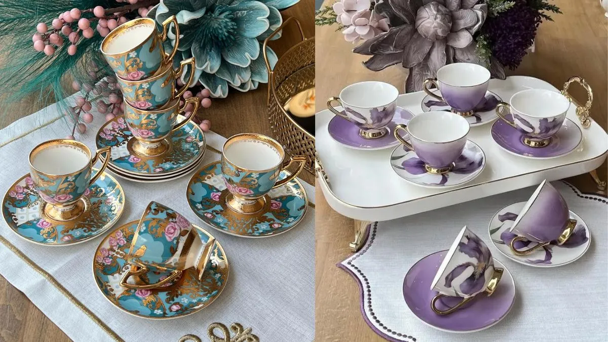 कप और सॉसर सेट