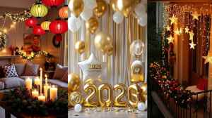 नया साल 2026 में अपने घर को सजाने के लिए देखें बेहतरीन डेकोरेशन आइटम