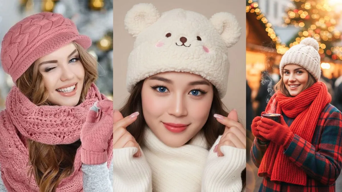 महिलाओं के लिए Winter Caps के कलेक्शन