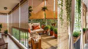 यहां देखिए सर्दियों के लिए बालकनी के लिए बढ़िया ब्लिंड्स के विकल्प
