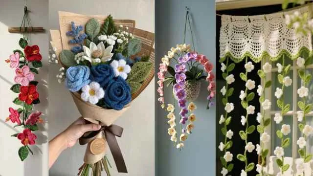 न मुरझाएंगे, न पड़ेंगे फींके ये Crochet Flower! अब हर तरह का डेकोरेशन बनेगा सबसे आकर्षक!