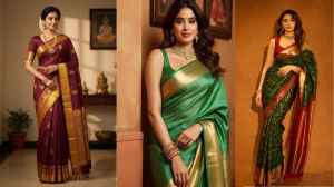 यहां देखिए मैसूर सिल्क साड़ियों का नवीनतम कलेक्शन