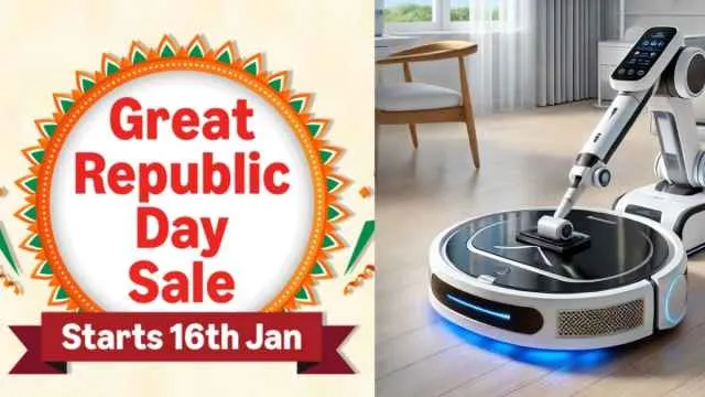 Amazon Great Republic Day Sale 2026: Get Exclusive Discounts On Top Robot Vacuum Cleaners Like DREAME, Eureka Forbes, And More