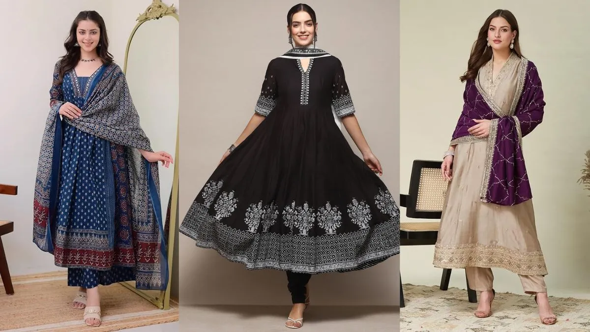 sachin and babi light blue dress Lightweight fits for every occasion 🤍 . . . #anarkali #anarkalisuits  #chandanfashion #explore #explorepageًًً