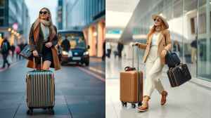 मीडियम साइज Trolley Bag