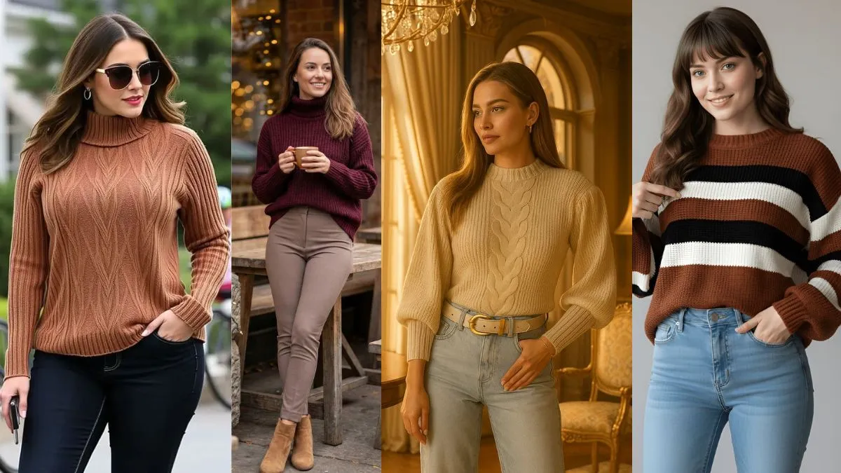  फिर बढ़ी ठंड! फुल स्लीव्स Sweater रखेंगे स्टाइल व आराम दोनों का ख्याल                                                                                                                              