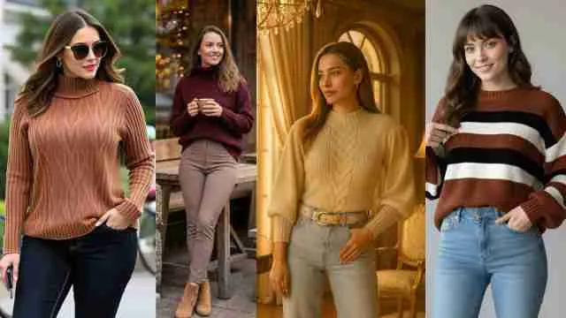  फिर बढ़ी ठंड! फुल स्लीव्स Sweater रखेंगे स्टाइल व आराम दोनों का ख्याल                                                                                                                              