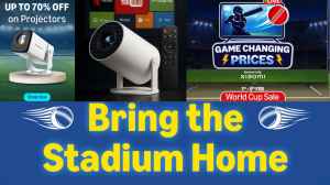 अमेजन वर्ल्ड कप सेल 2026 में पोर्टेबल प्रोजेक्टर को लीजिए सस्ते दाम में 