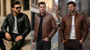 Stylish Leather Jackets For Men