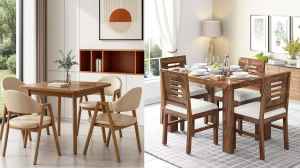 ₹15,000 के अंदर स्टाइलिश डाइनिंग टेबल