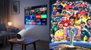 ICC T20 World Cup को बड़ी स्क्रीन पर देखने के लिए बेहतरीन स्मार्ट Projector