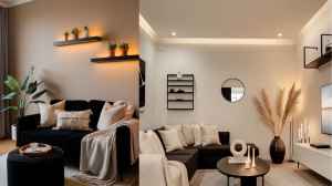 Modern Black Living Room Ideas for 2026