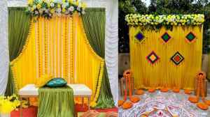 हल्दी-मेहंदी डेकोरेशन आइटम