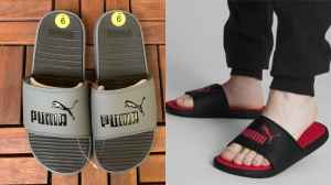 प्यूमा के फ्लिप-फ्लॉप
