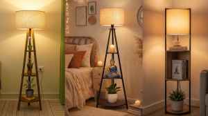 ट्राइपॉड फ़्लोर लैम्प 